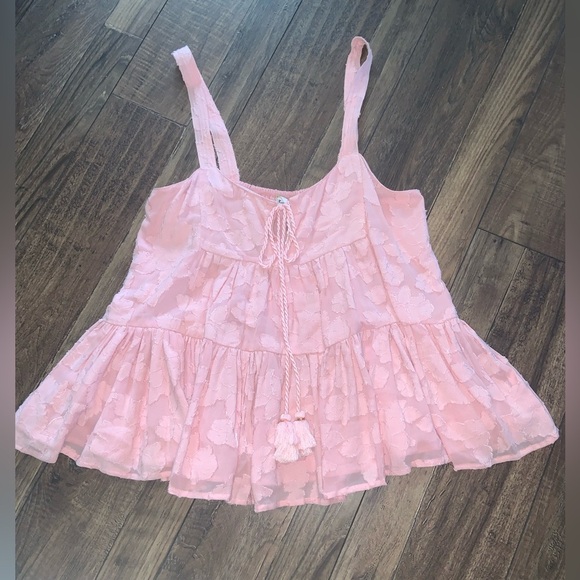 Karina Grimaldi Melanie Jaquard Cami in mauve size M 148$ revolve spring boho - Picture 2 of 6